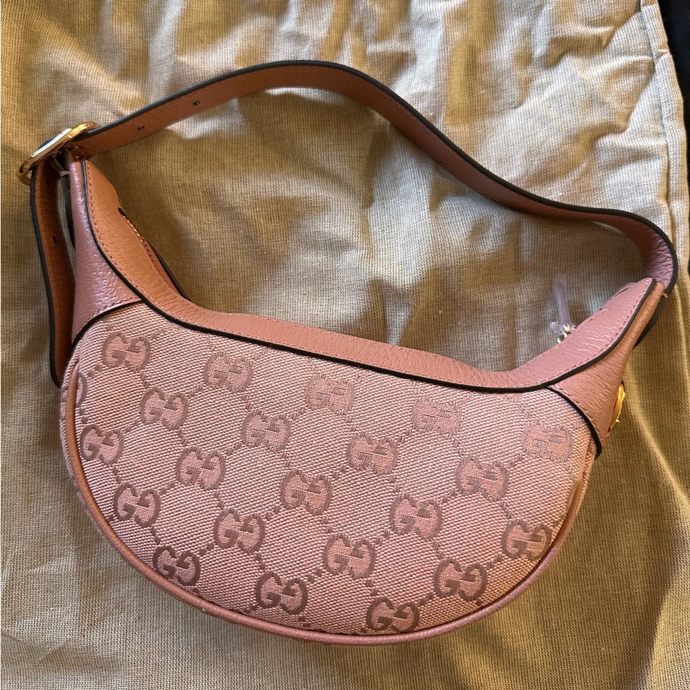 Authentic Gucci logo gg ophidia mini bag
